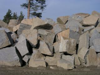 Lomový kámen pro vodní stavby 200-500 kg
